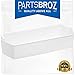 PartsBroz WP2187172 Refrigerator Shelf Bin 2187172 for Whirlpool Fridge Door Shelf Replacement, Kenmore Refrigerator Parts Shelf, Amana, KitchenAid, Crosley Replaces White Shelves AP6006028 PS11739091
