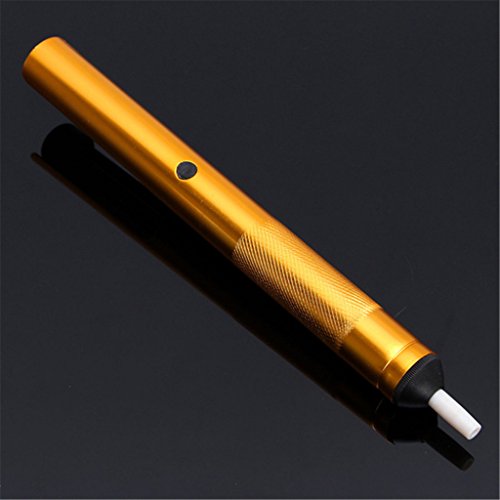 DAOKI Solder Sucker Desoldering Pump Tool Removal Vacuum Soldering Iron Desolver Tip Teflon