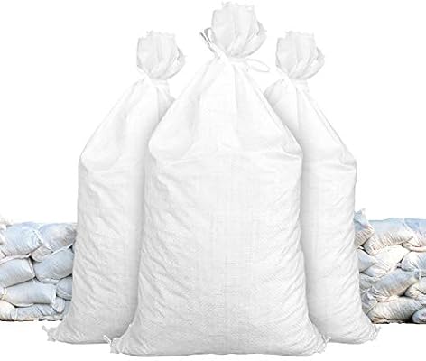 Sandbags Size 14 X 26 White Sandbags Empty Sandbags Wholesale Bulk Sand Bag Flood Water Barrier