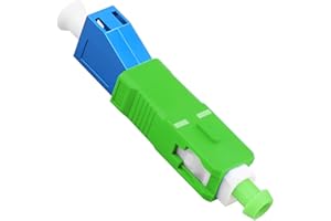 Elfcam® - Fibre Optic Adapter Single Mode SCA Male to LC/UPC Female, Pack of 1