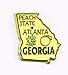Georgia The Peach State United States Fridge Magnet