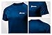 TM-MTS03-BLZ_Medium j-L Tesla Men's HyperDri Short Sleeve T-Shirt Athletic Cool Running Top MTS03