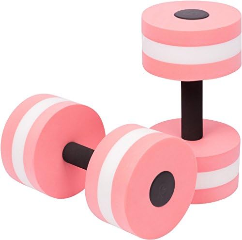 QHALEN Aquatic Exercise Dumbells - Set of 2 - For Water Aerobics