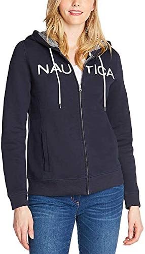Womens navy full zip hoodie Clearance