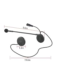 meetou Harley, BMW casco de motocicleta auriculares Bluetooth, auriculares con micrófono, sonido de alta calidad, sistema de sonido para moto