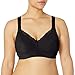 Playtex Women's Wireless Bra, Black, 36DD