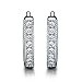 Sterling Silver Small Hoop Earrings for Women 13mm Hypoallergenic Cartilage Earrings Hoop Dainty Cubic Zirconia Cuff Huggie Earrings Helix Conch Earrings