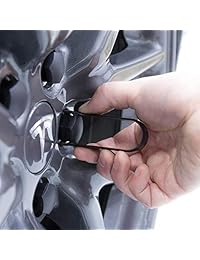 BASENOR Tesla   Juego de tapacubos y tapacubos para rueda de 3 Aero, Blanco