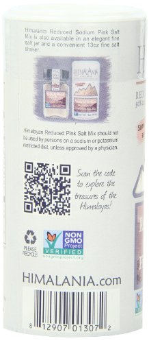 NATIERRA Himalania Reduced Sodium Himalayan Fine Pink Salt Mix Shaker | 6 Ounce - Thumbnail 4