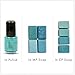 Coral Reef Blue / Green / Turquoise Luxury Mica Colorant Pigment Powder by H&B OILS CENTER Cosmetic Grade Glitter Eyeshadow Effects for Soap Candle Nail Polish 1 oz