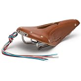 Brooks England B17 Carved, Iconic Cut-Out Leather Bike Saddle
