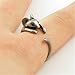 Boho Chic Vintage Silver Brass Knuckle Adjustable Mouse Animal Wrap Weeding Ring