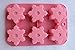 6 Cavity Snowflake Silicone Cake & Chocolate mold Baking