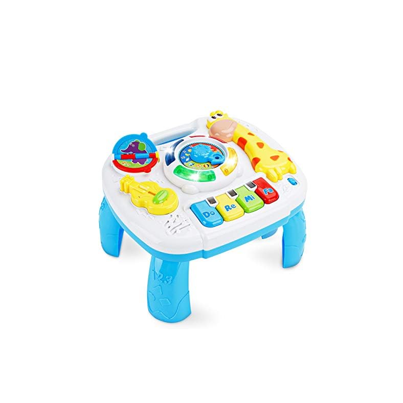 BACCOW Baby Toys 6 to 12-18 Months Musical Educational Learning Activity Table Center Toys for Toddlers Infants Kids 1 2… BACCOW Baby Toys 6 to 12-18 Months Musical Educational Learning Activity Table Center Toys for Toddlers Infants Kids 1 2…