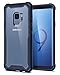 Spigen Hybrid 360 Designed for Samsung Galaxy S9 Case (2018) Glass Screen Protector Included - Deep Sea Blue