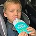 WeeSprout Double Zipper Reusable Food Pouches (5 Fl Oz, Blue)