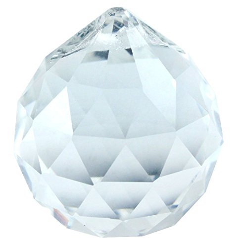 50mm Asfour Feng Shui Crystal Ball Prisms (Clear)