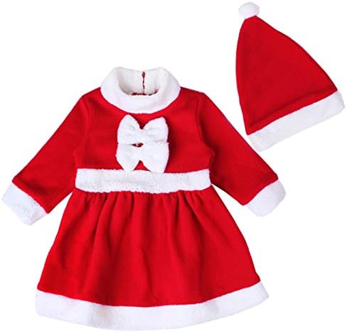 SGBB Baby Girls Santa Claus Christmas Costume Dress