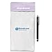 Hundromi 3D Bling Leather Purse Flip Card Pouch Stand Case, Flower Style