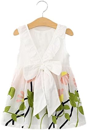 Sunward 2017 Newborn and Toddler Baby Girl Birthday Party Flower Printed Sling Dress
