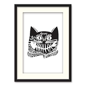 SIGNFORD Black Framed Canvas Wall Art Elegant Ballerina...