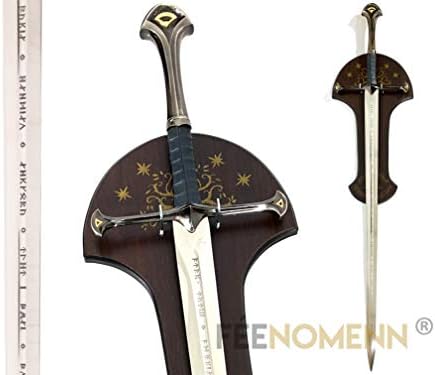 FEENOMENN LORD OF THE RINGS - Anduril Cosplay (with wall plate) - Goodies Collection Accessory