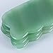 LEOSENSE Jade Gua Sha Scraping Massage Tool, Real Aventurine Jade Gua Sha Board for Full Body Relaxing, Natural Trigger Point Deep Tissue Therapy Tool for Pain Relief, Anti Aging Facial Gua Sha Tool