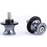 8MM M8 x 1.25 Swingarm Spools Sliders CNC TITANIUM