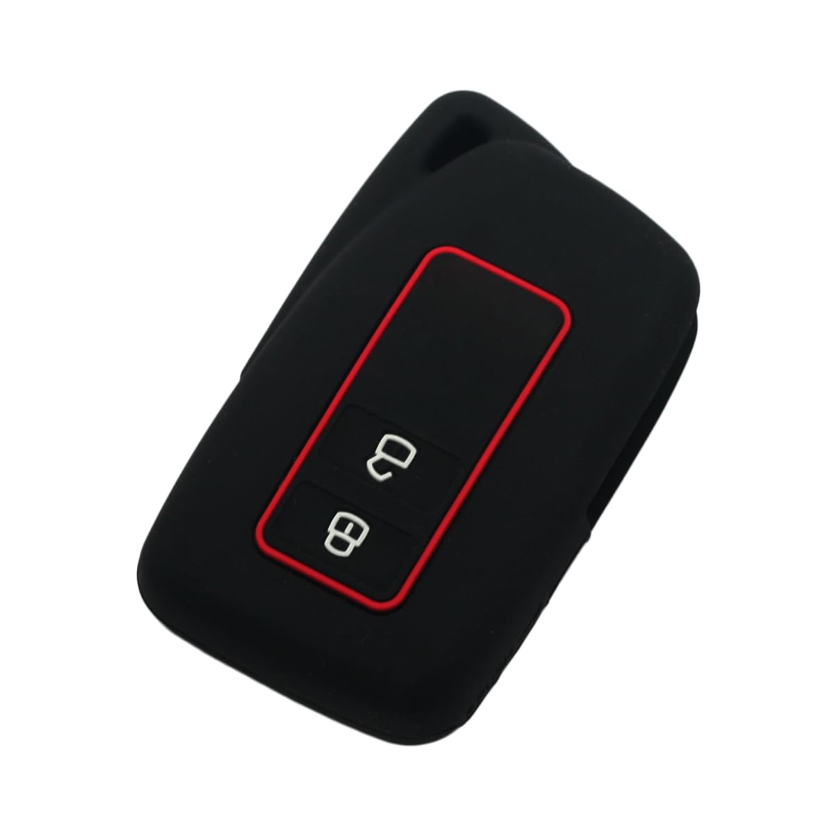 BROVACS Silicone Cover Protector Case Holder Skin Jacket Compatible with LEXUS RX300 2 Button Smart Remote Key Fob CV9415 Black