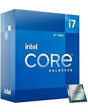 Intel Core i7-12700K Desktop Processor 12 (8P+4E) Cores up to 5.0 GHz Unlocked  LGA1700 600 Series Chipset 125W
