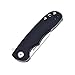 Tangram Mini Pocket Knife EDC Flipper Black G10 Handle Every Day Carry for Outdoor Tactical AZO Amarillo TG3001A1