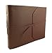 Large Genuine Leather Photo Album with Gift Box - Scrapbook Style Pages - Holds 400 4x6