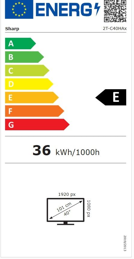40HA1305E - Non-Smart 40" FHD, Frameless, 60Hz, Sonido 2x8W, HDMIx3, USBx2,Color Negro