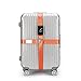 BlueCosto Orange TSA Approved Luggage Straps Cross Suitcase Strap Travel Bag Belts