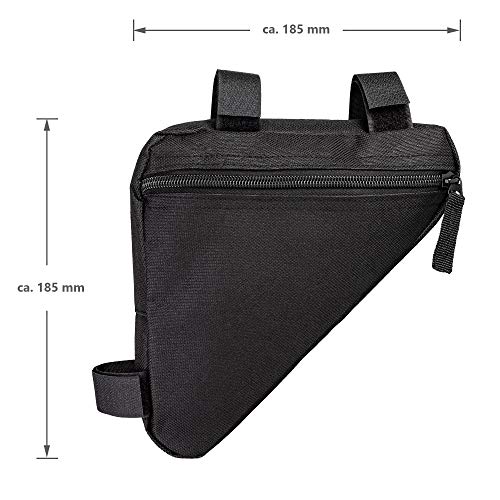 image for ECENCE Bicycle Bag Frame for Phone Cash, ID, Repair Tool kit Easily At