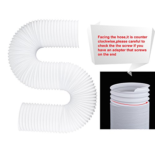 ABOAT Exhaust Hose for Portable Air Conditioner 5 Inch Diameter Universal with Length 59 Inch