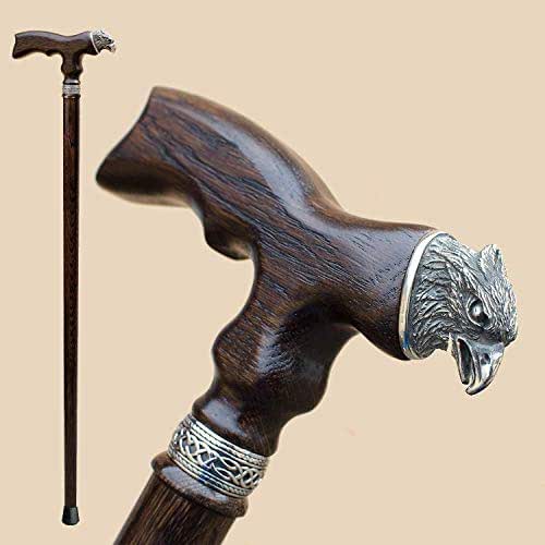 Fashionable Walking Canes for Men Eagle Carved Men's Cane Fancy