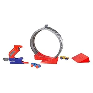 Nerf Nitro Speedloop Stunt Set Combat Blaster, For Kids Ages 5 and Up – Multicolor