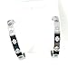 Tory Burch Pierced-T Earring Silver Hoops