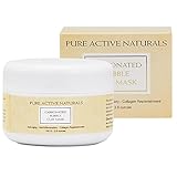 Pure Active Naturals Carbonated Bubble Clay Mask - Anti Aging - Anti Inflammatory - Collagen Boosting - White Clay - Witch Hazel - Shea Butter