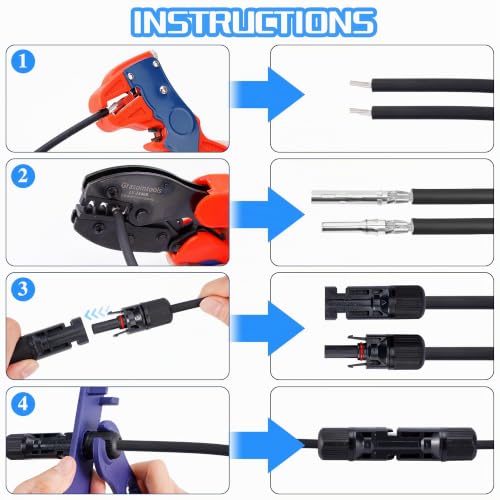 Solar Crimping Pliers for Solar Panel Photovoltaic Cable 2.5/4.0/6.0mm² (Solar Crimping Pliers)