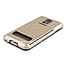 Galaxy Note Edge Case,[Gold] Guardful [Shockproof] Credit Card Case [Dual Layer] Protective Hybrid Case [Coin Standing] with One Card Slot Wallet for Galaxy Note Edge (Gold)