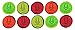 LOVATIC Flippy Flopper Flying Disc for Dogs (10-Pack, Large)