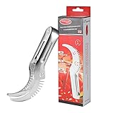 Watermelon Slicer - Peyou® Watermelon Slicer Corer Knife and Server Stainless Steel Melon Cutter, Useful and Smart Kitchen Gadget, Professional Ergonomic Design that Won't Cause Injuries
