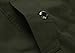 wantdo Men's Military Cotton Stand Collar Windbreaker Jacket Small Army Green2