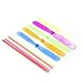 TangTanger Mini Flying Dragonflies 100 pcs Assorted Colors Plastic Bamboo-Copter Bamboo Dragonfly Toy