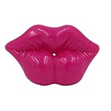 Shineweb Safe Funny Baby Infant Teether Pacifier Pacy Orthodontic Nipples (Kiss Me Rose-red)