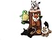 Plush Treehouse with Animals - Five (5) Stuffed Forest Animals