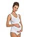 MOTHERS ESSENTIALS Maternity Seamless Support Tank- (x-large, black)