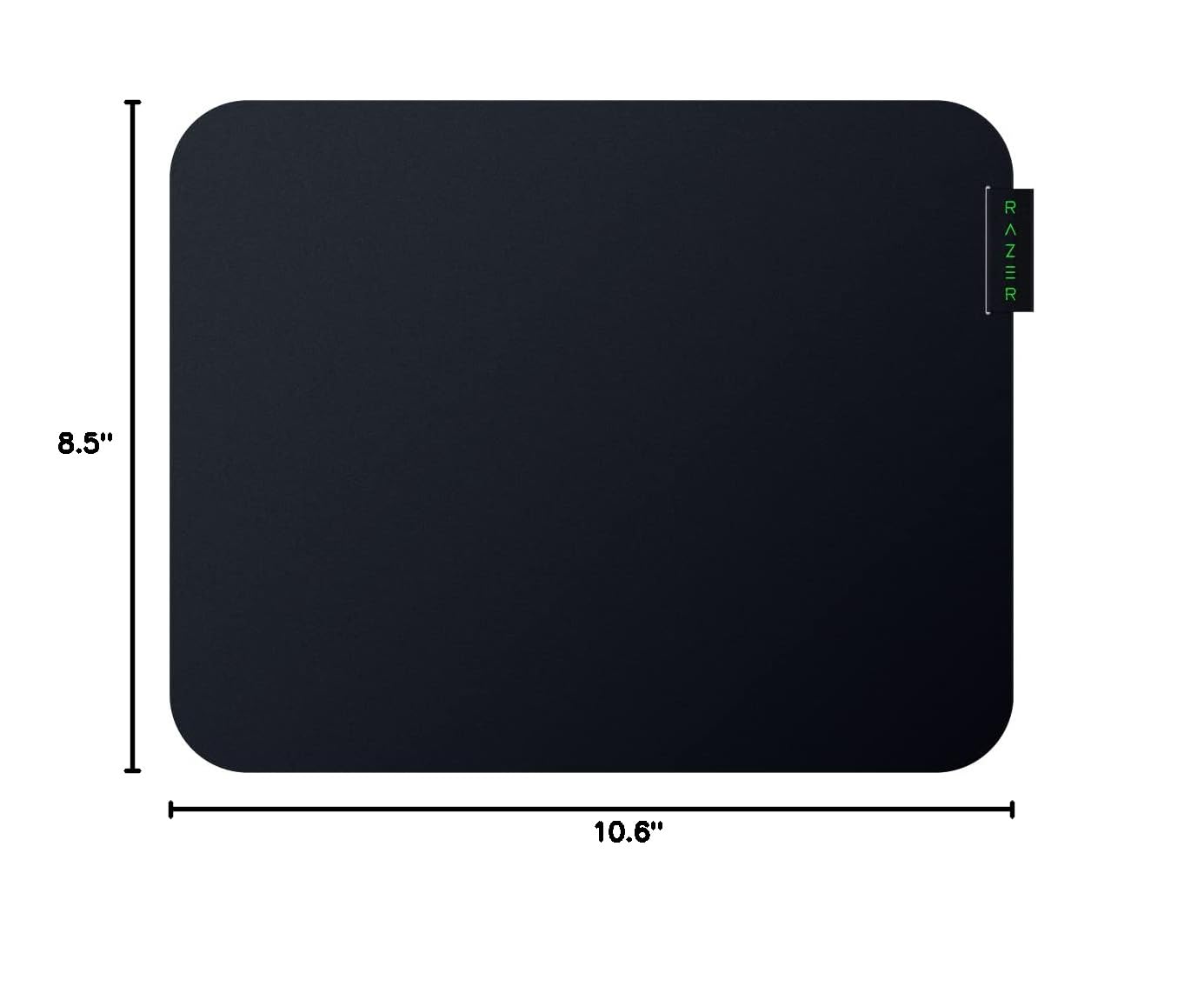 Razer Sphex V3 Hard Gaming Mouse Mat: Ultra-Thin Form Factor - Tough Polycarbonate Build - Adhesive Base - Small